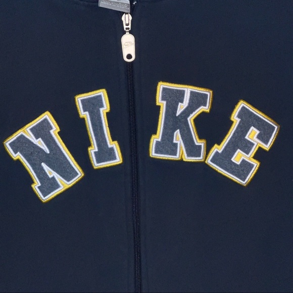 NIKE Womens Zip Up Hoodie Light Sweatshirt Jacket Large - Picture 4 of 8